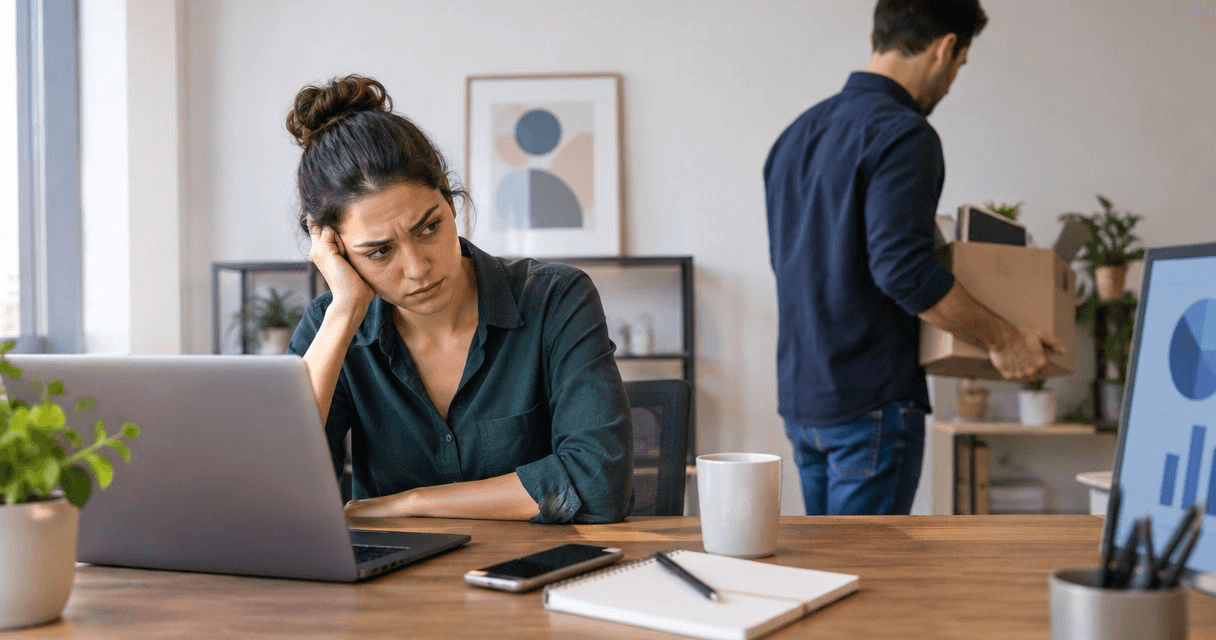 Business owner terminating a freelance marketer contract