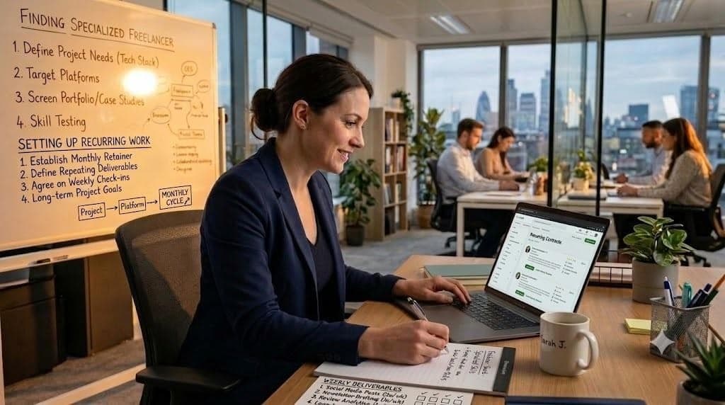 How to Hire a Freelancer for Recurring Work